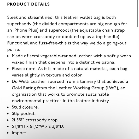 BUNDLE Deal 🌟 Madewell Chain Crossbody - Picture 12 of 12